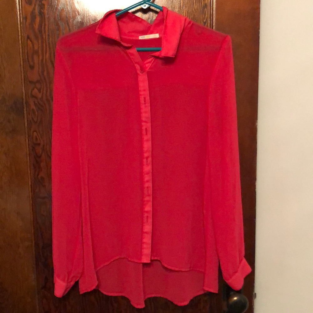 Nine Bird Long Sleeve Button down Shirt
